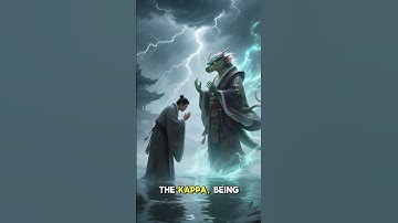 Kappa – The River Trickster 🥒🌊 #shorts