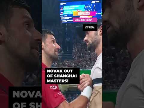 Djokovic STUNNED by World No.204 😱 Vacherot’s Historic Upset!