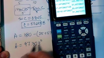 SanfordFlipMath PreCalculus 5.5B Law of Sines (2 Triangles/Ambiguous Case)