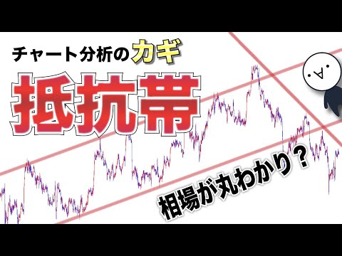 【正体判明】FXの抵抗帯は〇〇だった(・∀・)