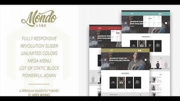 Mondo responsive magento theme | Themeforest Website Templates and Themes