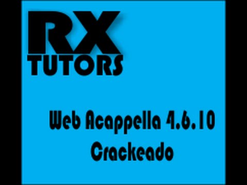 Web Acappella Licence Crack Webacappella