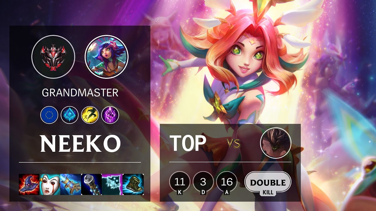 Neeko Top vs Malphite - EUW Grandmaster Patch 10.15