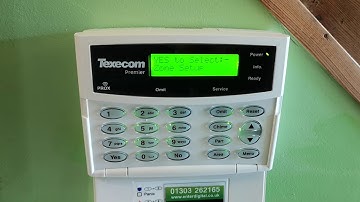 Adding a user fob to the Texecom Keypad