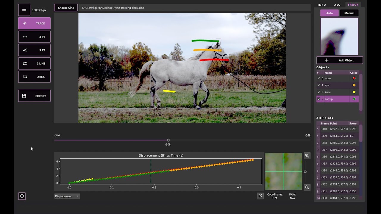 Phantom Cine Analyzer Life Science and Gait Analysis - YouTube