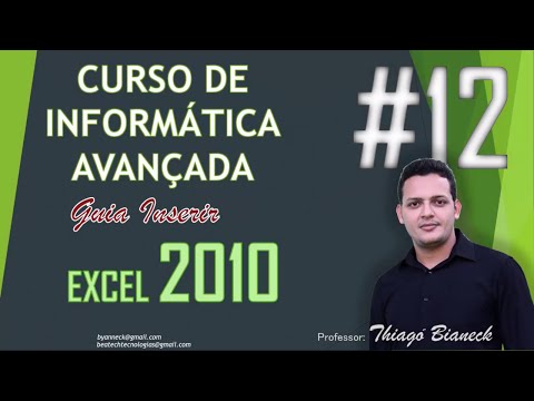 Aula 12 - Excel para Concursos - Prof. Thiago Bianeck