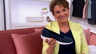 Sepatu Skimmer Rajutan Vegan Skechers GO Step Lite yang Dapat Dicuci - Glimmer pada QVC screenshot 4