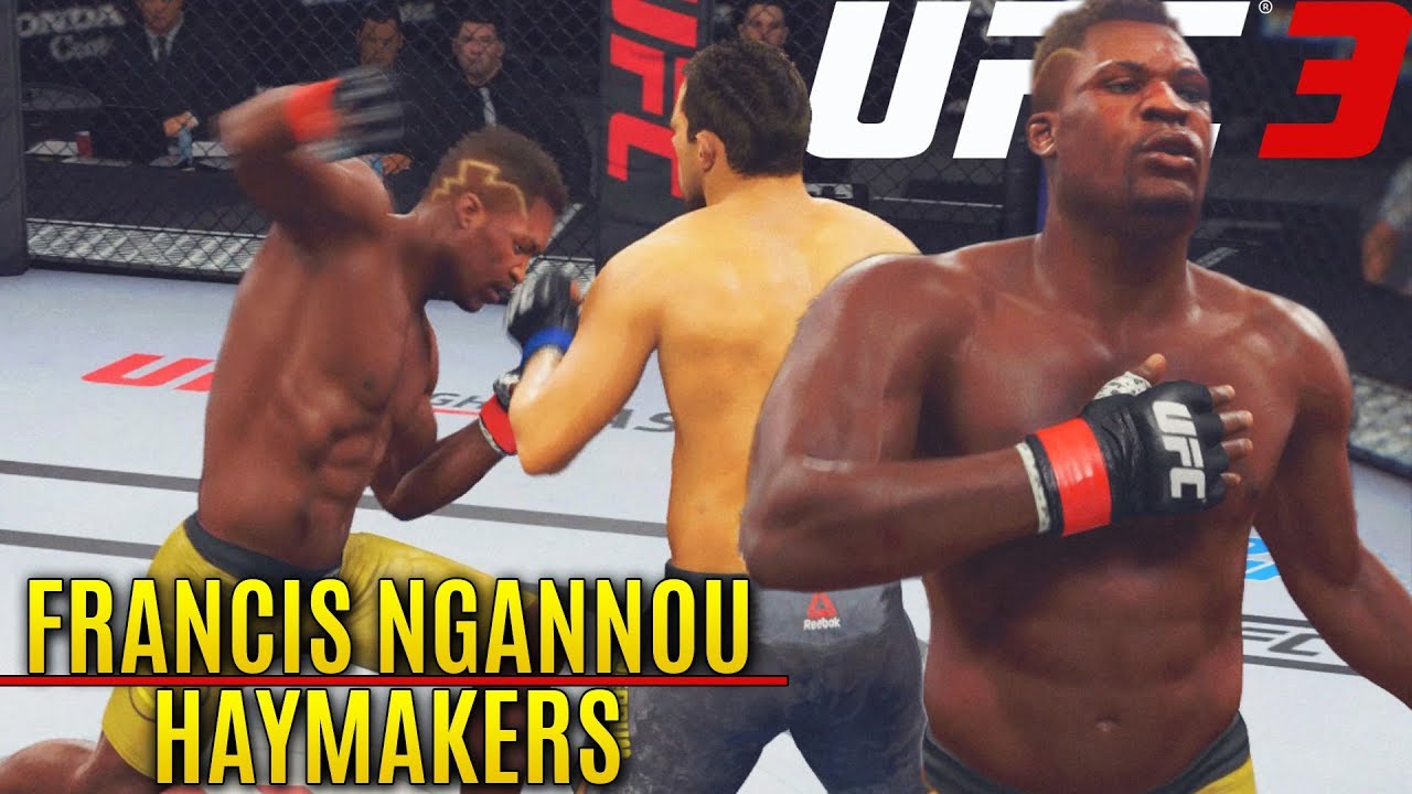 ufc 3 online tournament Post Patch FRANCIS NGANNOU Throwing Haymaker Knock Outs! EA Sports UFC 3 Online Gameplay