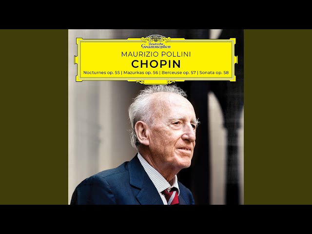 Chopin - Berceuse pour piano : Maurizio Pollini, piano