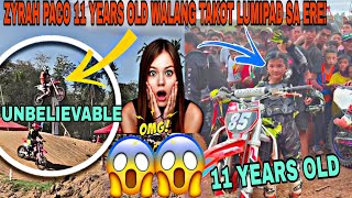 VIRAL! BATANG 11 YEARS OLD ❗ UNBELIEVABLE PERFORMANCE😱! MOTOR RACE❗ Zyrah Paco