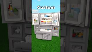 Bloxburg Fridge Build Hack VS in-game fridge! #bloxburg #roblox #viral Bloxburg Fridge Build Hack VS in-game fridge! #bloxburg #roblox #viral