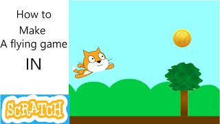 Cat flying game in Scratch screenshot 3