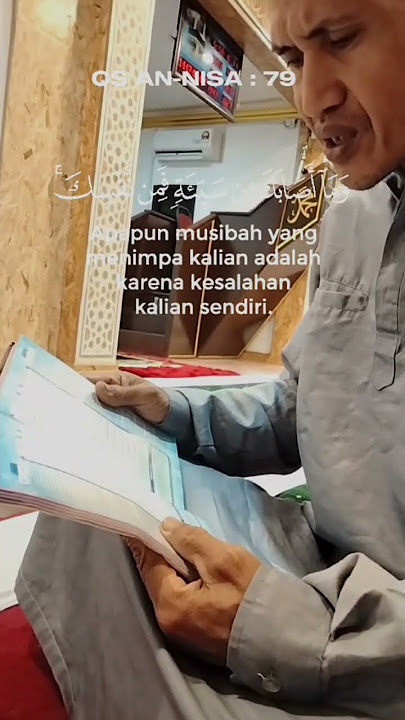 QS AN NISA 79 #video #fypシ゚viral #alquran #motivation