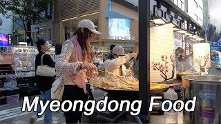 【SEOUL KOREA】Almost all of the tourists in Myeongdong street on weekends are foreigners.