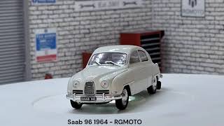 Saab 96 1964 1:43 Scale Model Saab Museum