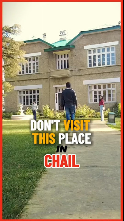 Never Visit this Place in Chail | Chail Palace #minivlog  | Full Time & Money Waste #shimla #chail