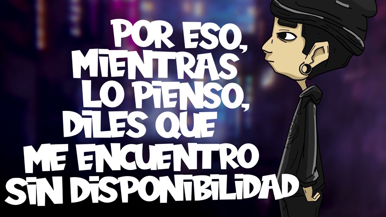 Sin Disponibilidad - Dosce (Video Lyrics)