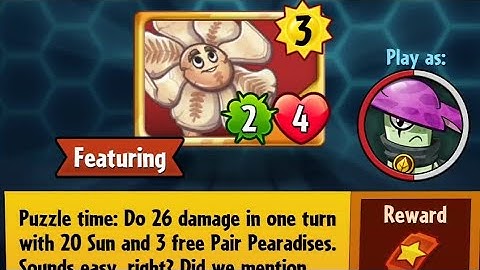 Puzzle Party !!! PvZ heroes 29 October 2025 Plants vs Zombies Heroes