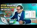 Stop Making Balance Sheets in Excel! 🛑 (Do this in SAP)