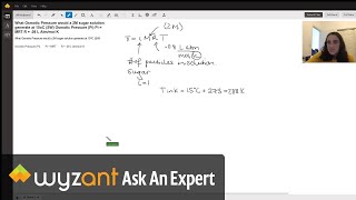 Calculation of Osmotic Pressure