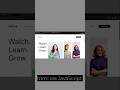Landing page using gsap animation #html#css3#javascript#gsap #animation#shorts#design#chatgpt