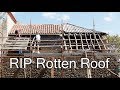 DIY ROOF: OUT WITH THE OLD