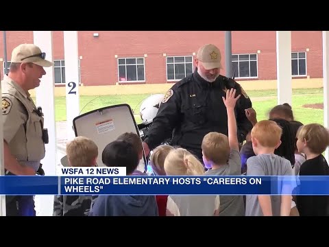 Pike Road Elementary School hosts Careers on Wheels