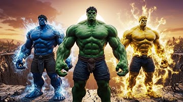 BLUE HULK vs YELLOW HULK EPIC BATTLE! However, HULK Unexpected SAVE Changes Everything!