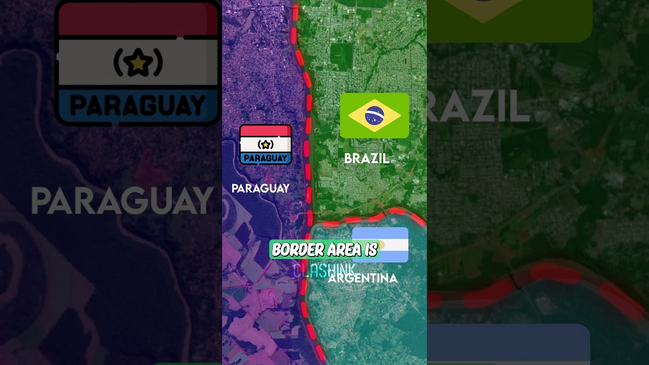 The World’s Only ‘Tri Border’ Town 🏘️ | Clash