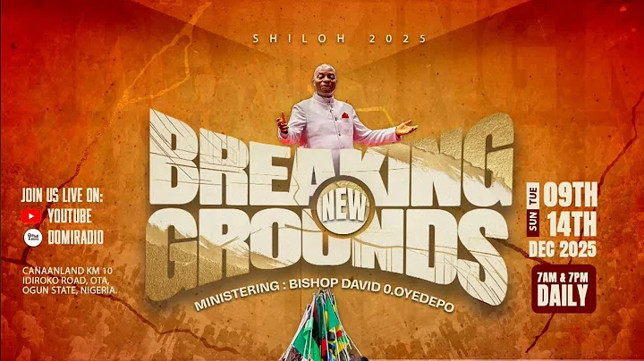 SHILOH 2025 : OPENING SESSION | DAY 1| BREAKING NEW GROUNDS | 9TH DECEMBER 2025 FAITH TABERNACLE OTA