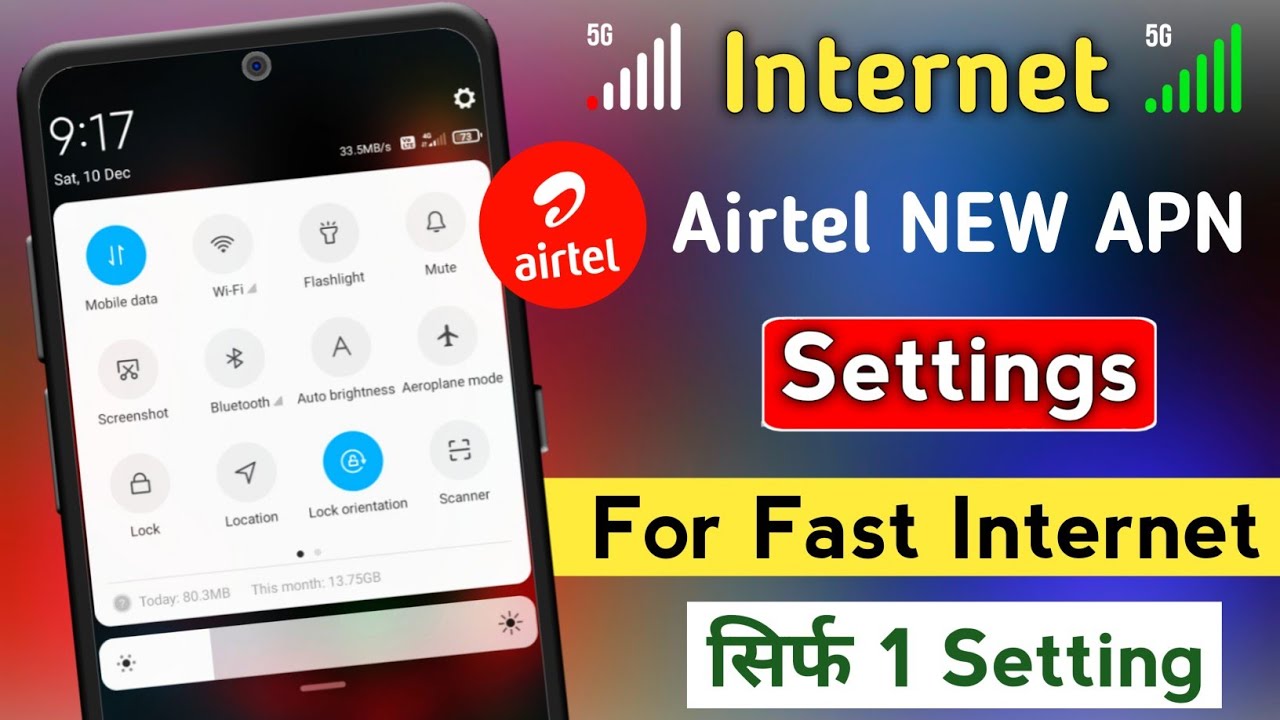Airtel New APN setting Airtel Network Problem Airtel Slow