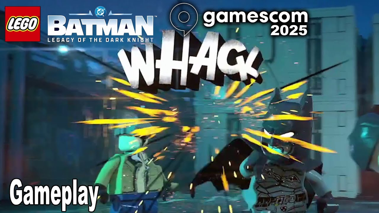 LEGO Batman Legacy of the Dark Knight Gameplay | gamescom 2025