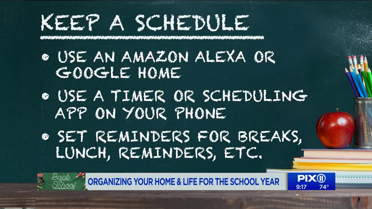 Organization Tips For The New School Year with Limor Suss!