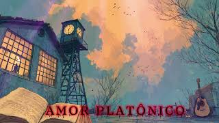 Thumbnail: AMOR PLATÔNICO 💖 (Bossa Nova/Jazz) | A Doce Dor da Idealização e o Tempo que Para no Olhar