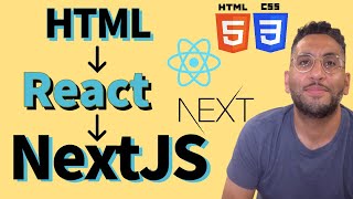 Convert an HTML Website to React/NextJS