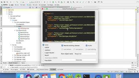 Create Parcelable Json Data Classes in Kotlin (Pojo classes)