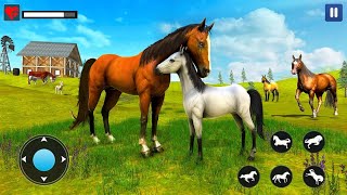 Wild Horse Family Simulator Horse Games Android Gameplay #1 | Dishoomgameplay screenshot 4