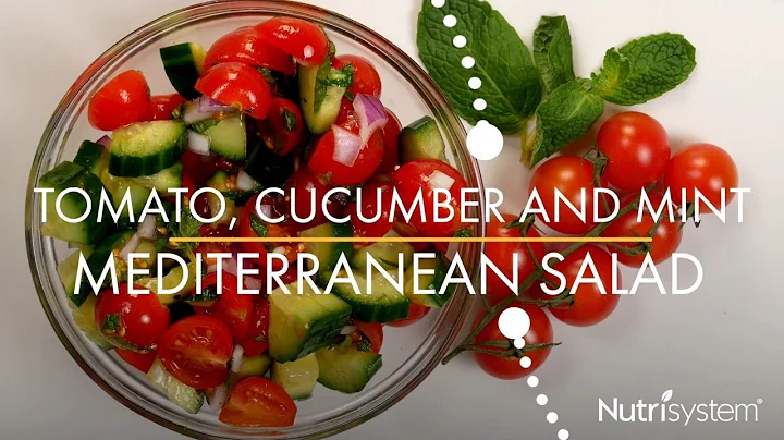 Tomato, Cucumber and Mint Mediterranean Salad - Nutrisystem Recipe