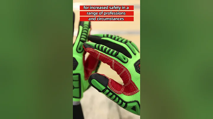 Seibertron HIGH-VIS HDC5 Level 5 Cut Resistant Protection Impact Resistant Oil and Gas Safety Glove