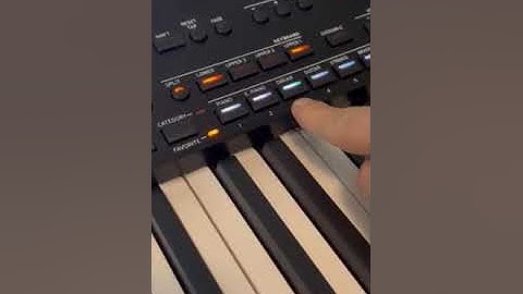 This short quick tip video demonstrates of to use the Organ drawbars on the Korg PA5X Pro Arranger.