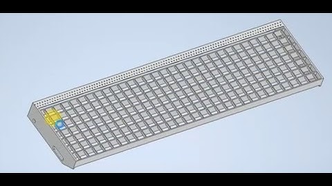 Basic Tutorial Autodesk inventor Fabricated Metal Stairs Step Design Full version #cad #design