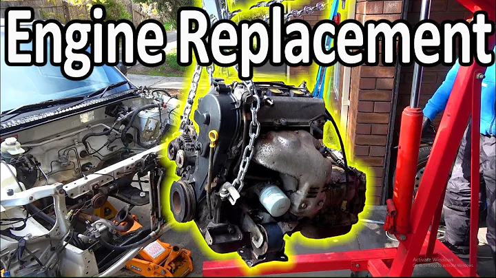 How to replace an engine in a car ( Do It Yourself Guide)