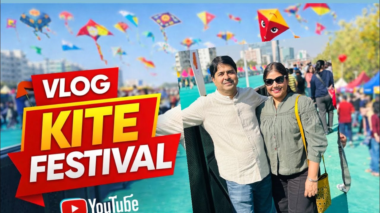 Kite festival dekhne gaye🧡|video ho gai delete 😒