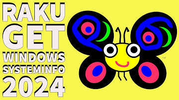 Raku Programming Tutorial: Get Windows System info Program 2024