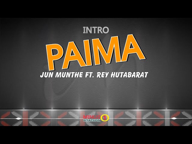 PAIMA (Low Chord) - Jun Munthe ft. Rey Hutabarat | Karaoke Lirik Instrumental HQ Audio class=