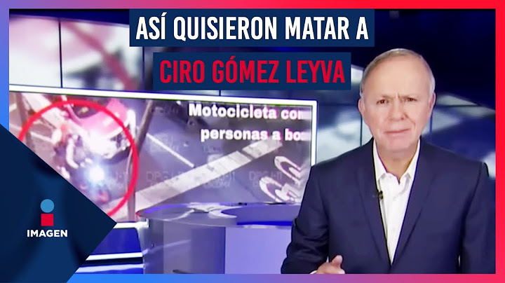 Ciro Gómez Leyva narra cómo lo quisieron matar | Noticias con Ciro Gómez Leyva
