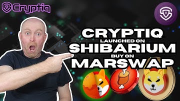CRYPTIQ NOW LIVE ON SHIBARIUM - BUY ON MARSWAP DEX