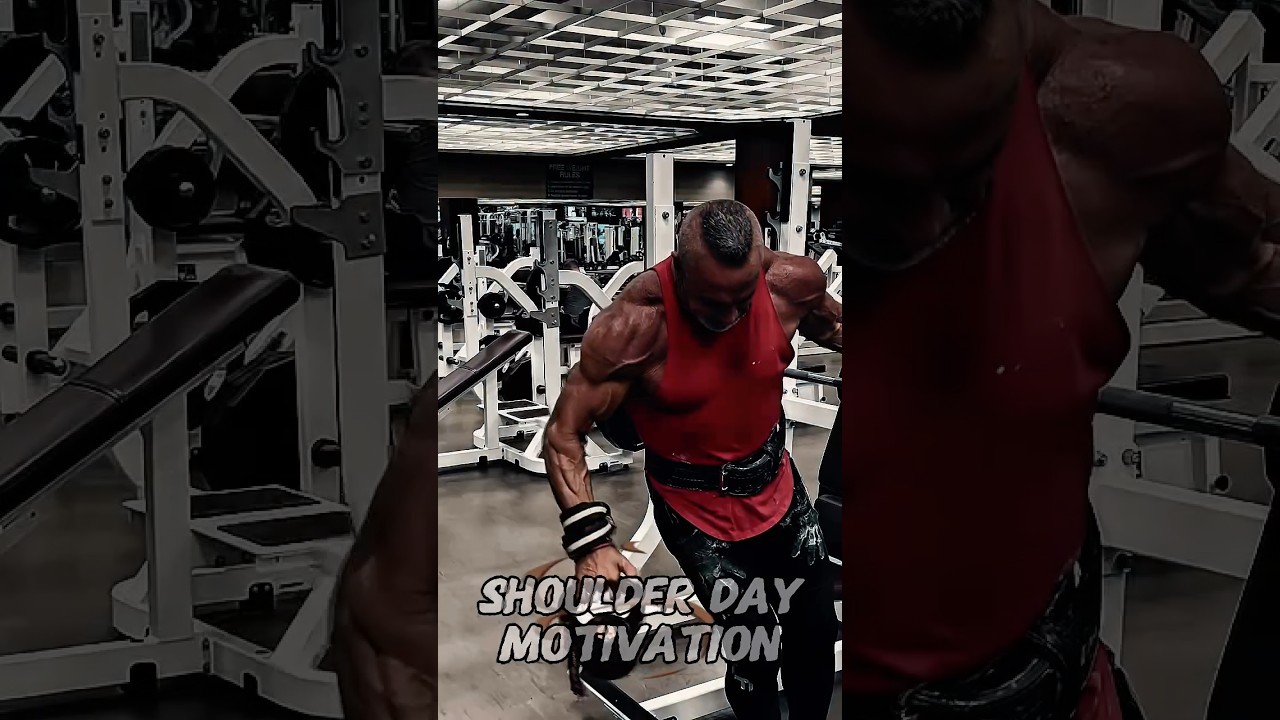 SHOULDER DAY MOTIVATION #motivation #exercise #workout