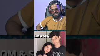 viral mom and son jodi of instagram reels rachna reels with his son reel rost #maabetajodi