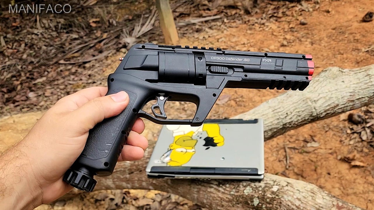 Testando o rev0lvã0 .50 de defesa residencial em diversos objetos! Artemis cp300